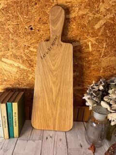Personalised English Oak Engraved Paddle Board